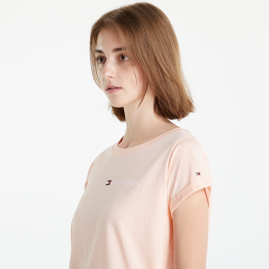 Majica Tommy Hilfiger Logo Tee Roza | UW0UW01618-TLR, 1