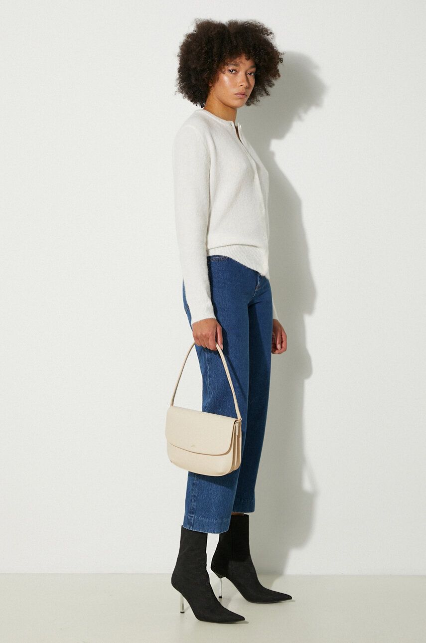 Kavbojke A.P.C. High Waist Jeans Modra | COGUK.F09131, 1