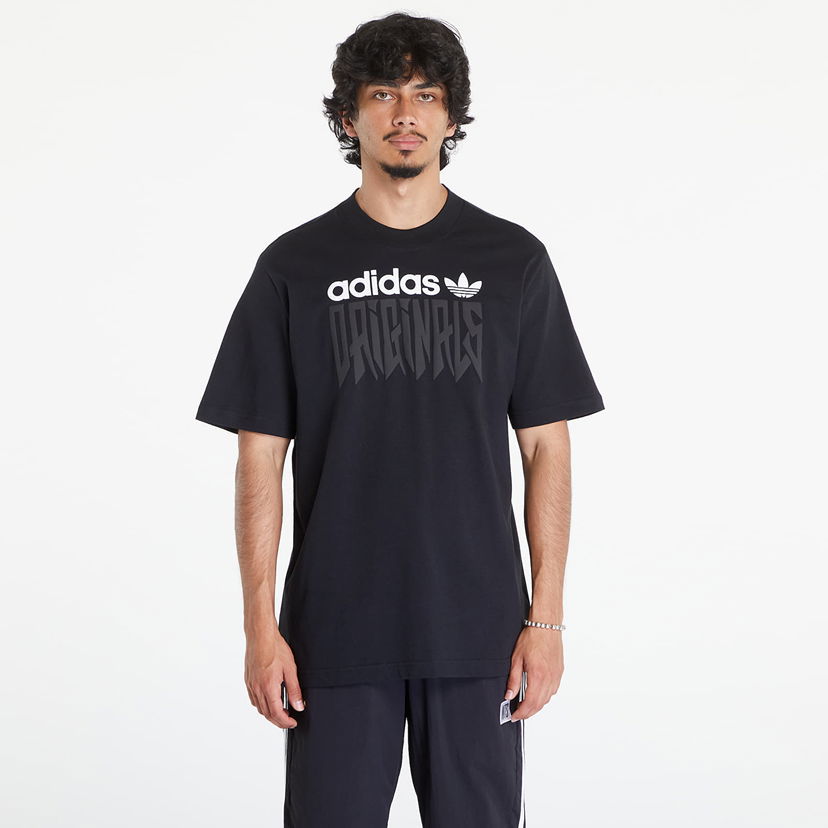 Majica adidas Originals Graphic Tee Loose Black Črna | IZ4831