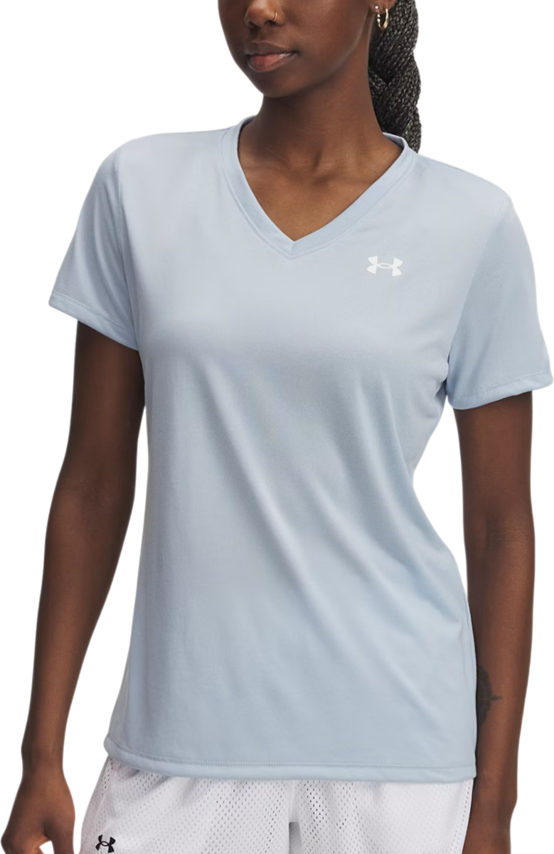 Majica Under Armour Under Armour Tech Short Sleeve V-Neck T-Shirt Modra | 1384229-453