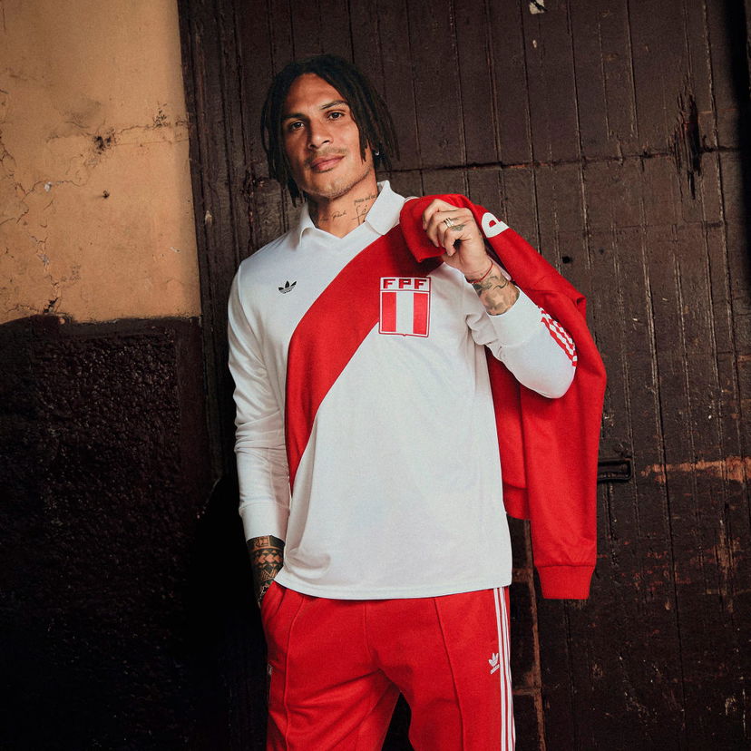 Dres adidas Performance Peru 1978 Jersey Bela | JI7634
