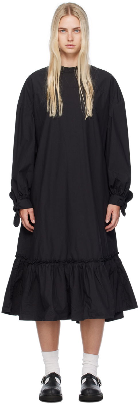 Obleke YMC YMC Rushmore Midi Dress Črna | Q1WME, 0