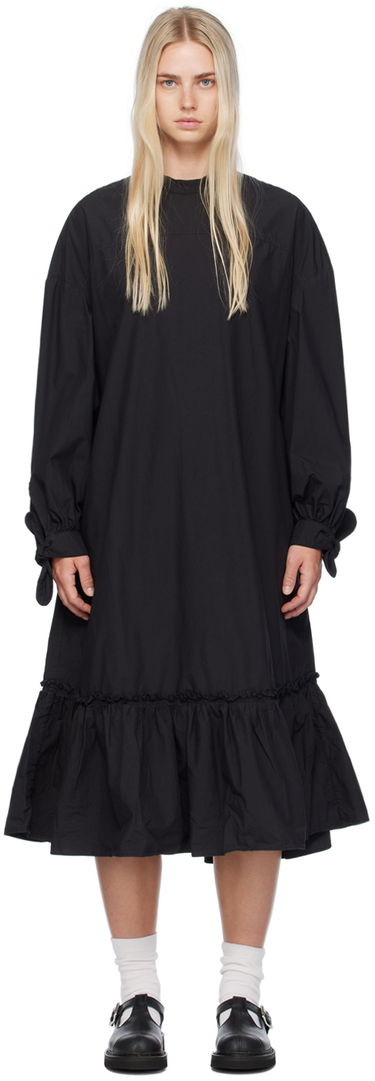 Obleke YMC YMC Rushmore Midi Dress Črna | Q1WME, 0
