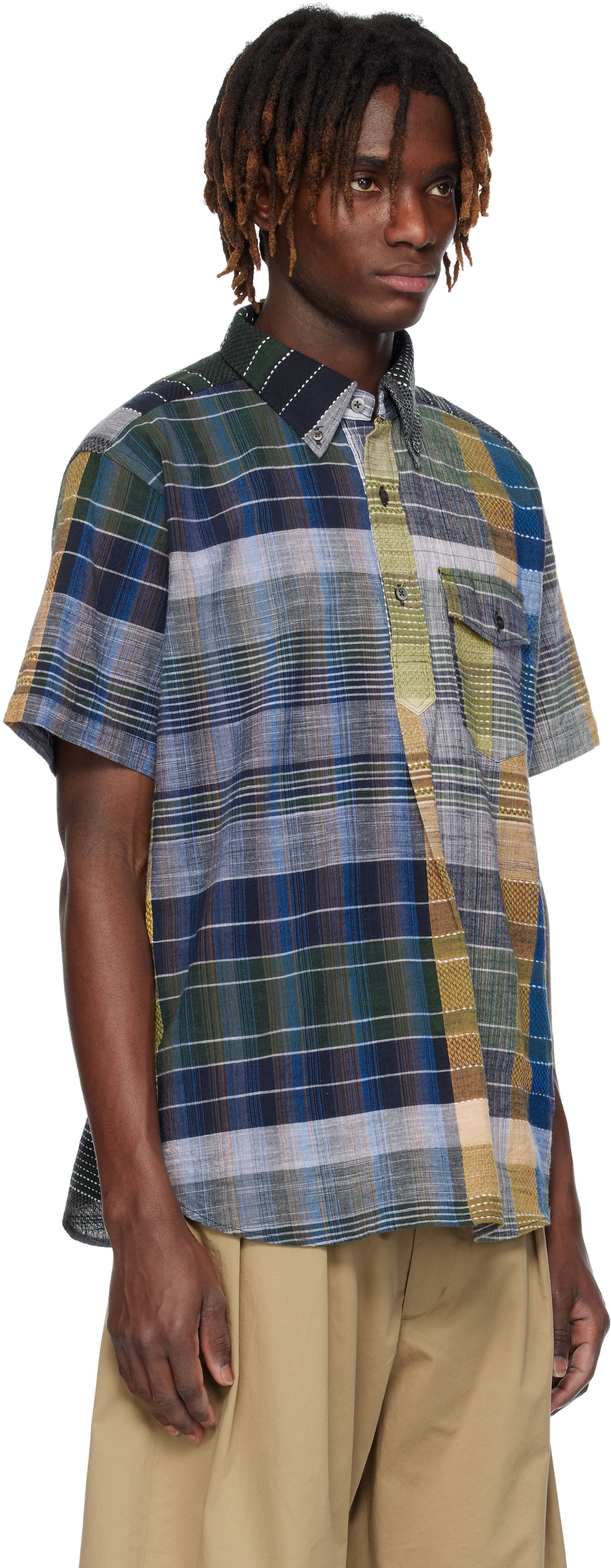 Srajce Engineered Garments Engineered Garments Popover BD Shirt Večbarvna | 25S1A003, 1