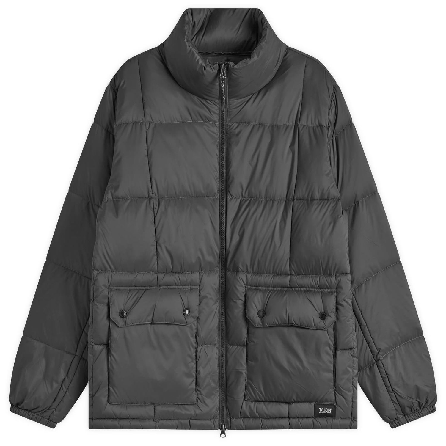 Puhovka TAION Volume Hooded Down Jacket Črna | TAION-102VZMT-BLK, 0