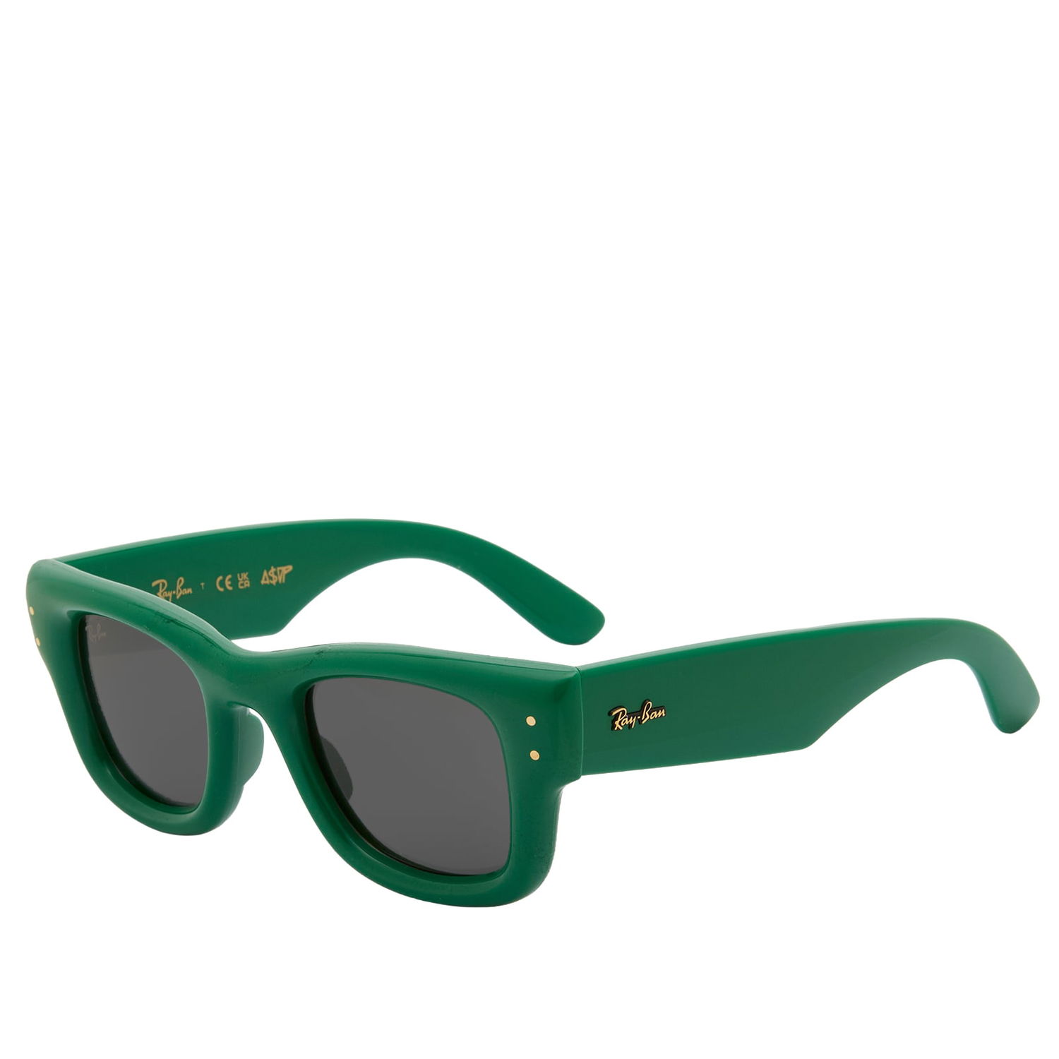 Sončna očala Ray-Ban Ray-Ban x A$AP Rocky Wayfarer Puffer Sunglasses Zelena | 0RB4940-47-683487, 0