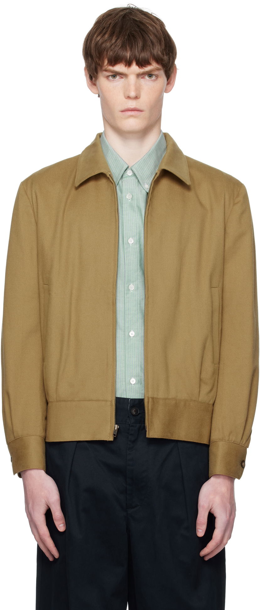 Jakna Noah Noah Ricky Jacket Rjava | OW094SS25