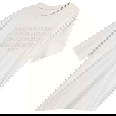 Majica Maison Margiela Maison Margiela Numbers Jersey T-Shirt, Size Large Bela | S50GC0705-S24567-103, 1