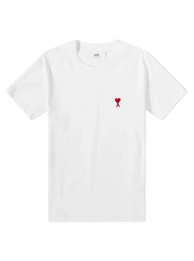 Majica AMI Tonal De Coeur Tee Bela | UTS004-726-175