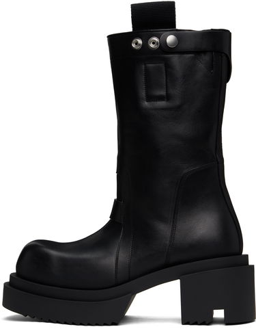 Oblačila Rick Owens Rick Owens Hollywood Low Bogun Pull-On Boots Črna | RU01E5804 LOO, 2
