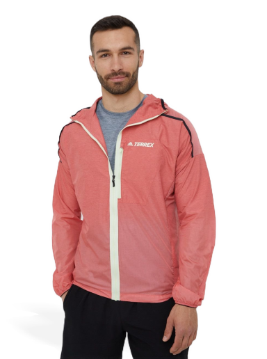 Vetrovka adidas Performance Terrex Agravic Windweave Oranžna | h11744