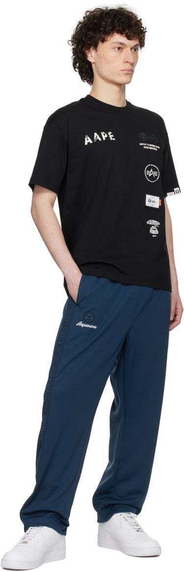Majica AAPE by A Bathing Ape AAPE by A Bathing Ape Alpha Industries 'Universe' T-Shirt Črna | AAPTEM9712XXNBKX, 3
