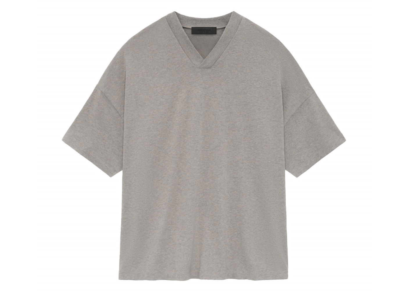 Majica Fear of God Core Collection V-Neck Heather Grey Siva | 125SU244211F, 0