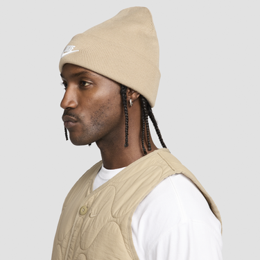 Beanie Nike Nike Peak Futura Beanie Bež | HF0186-247, 1