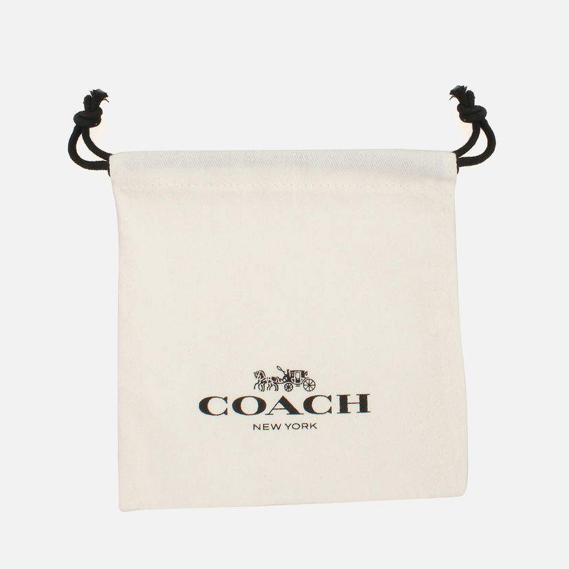 Nahrbtniki in torbe Coach Hoop Earrings Bela | 37408160RHO030