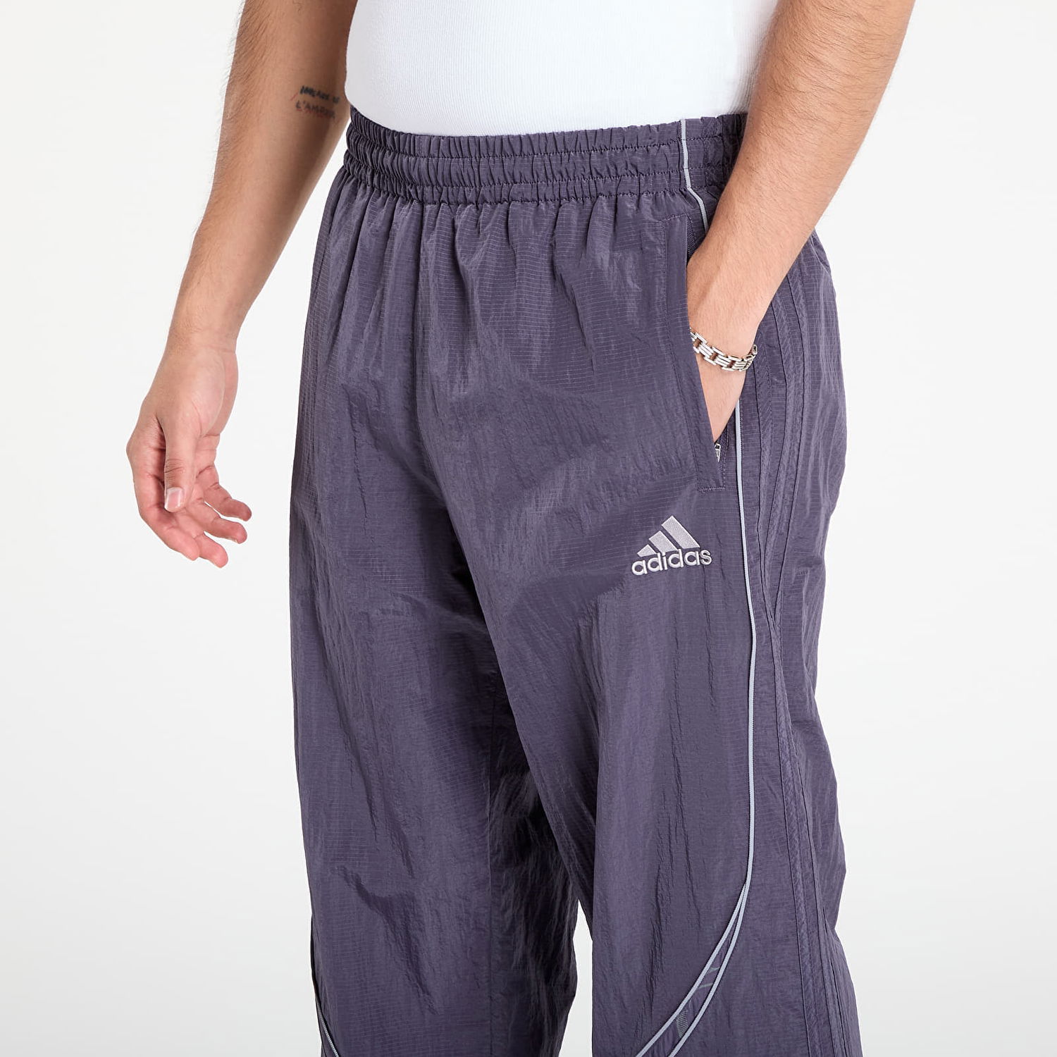 Trenirka adidas Originals Adilenium Season 4 Teamgeist Tracksuit Bottoms Lila | KF8520, 1