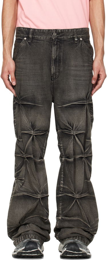 Kavbojke We11done We11done Wrinkled Jeans Črna | WD-DP1-25-365-M-BK, 0