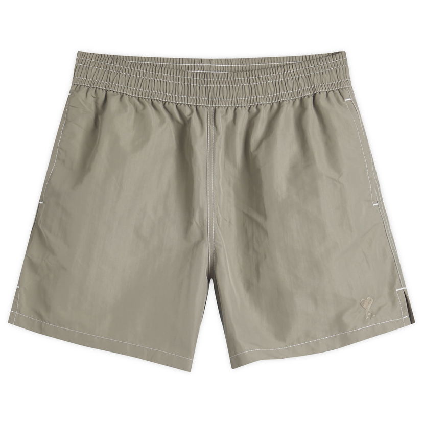 Kopalke AMI AMI Paris Beach Shorts, Size Large Zelena | HBW006-PA0027-0952