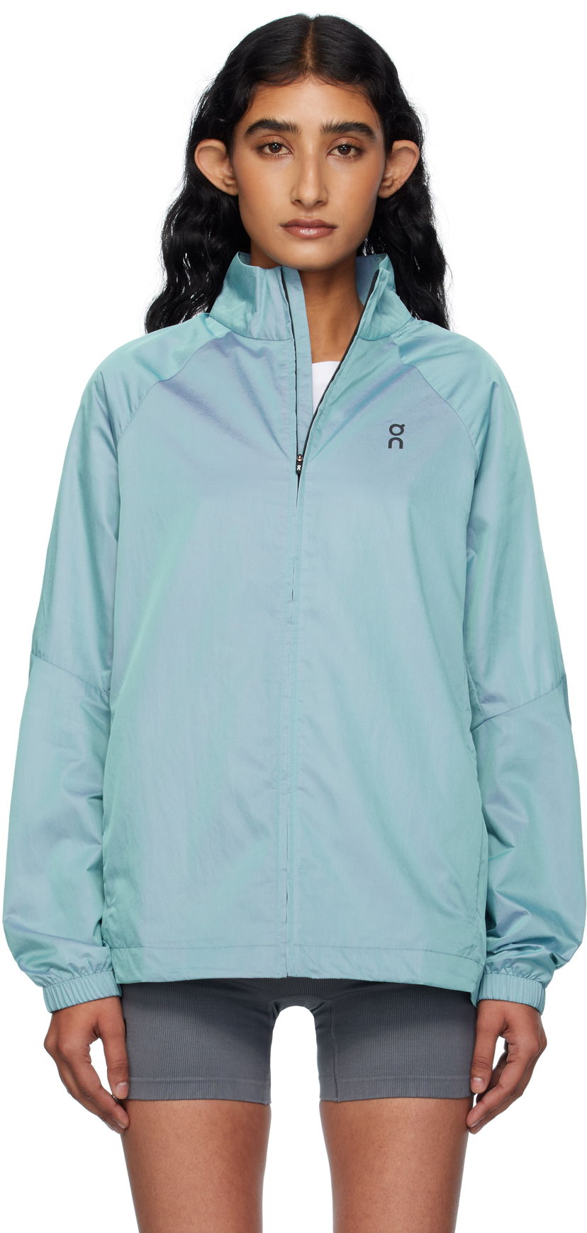 Vetrovka On Running Lightweight Full-Zip Court Jacket Turkizna | 1WF11143976