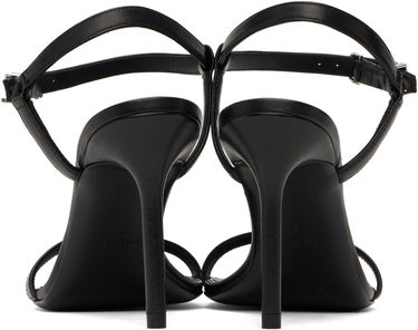 Modni dodatki Courrèges Courrèges AC Heeled Sandals Črna | 125SSD028AG0030, 1