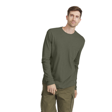 Majica Allbirds Merino Long Sleeve T-Shirt, Size Small Zelena | A12117M, 0