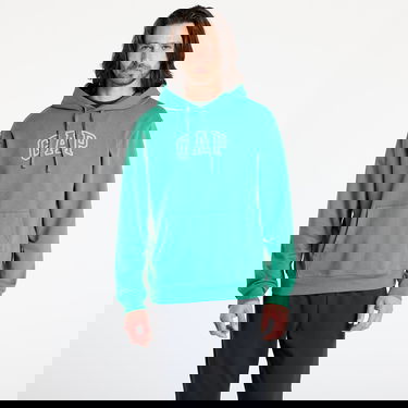 Pulover GAP GAP Logo Hoodie Zelena | 708409-01, 0