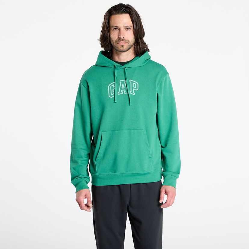 Pulover GAP GAP Logo Hoodie Zelena | 708409-01