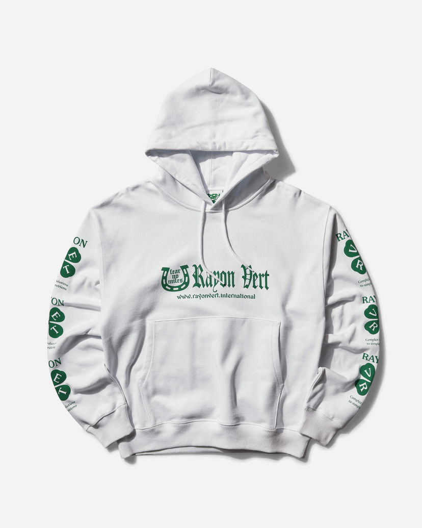 Pulover Rayon Vert Pullover Hoodie Bela | KNSSHOOD 001
