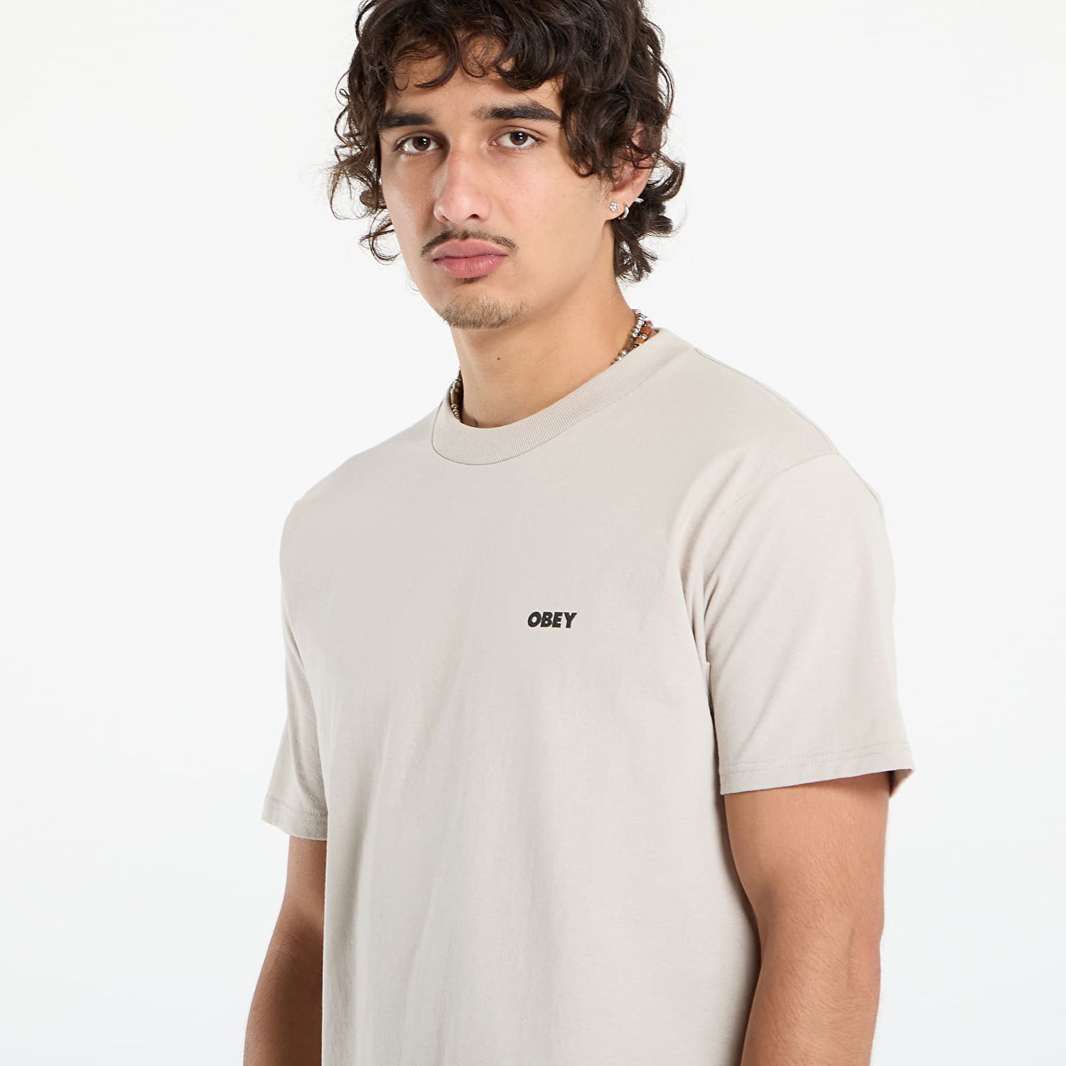 Majica OBEY OBEY Visual Studios Tee Bež | 165264231-SIG, 1