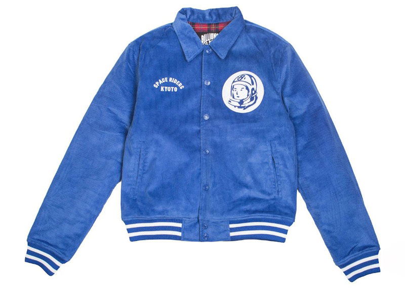 Bomber jakna BILLIONAIRE BOYS CLUB Billionaire Boys Club Pit Boys Corduroy Jacket Modra | 8911404BLU