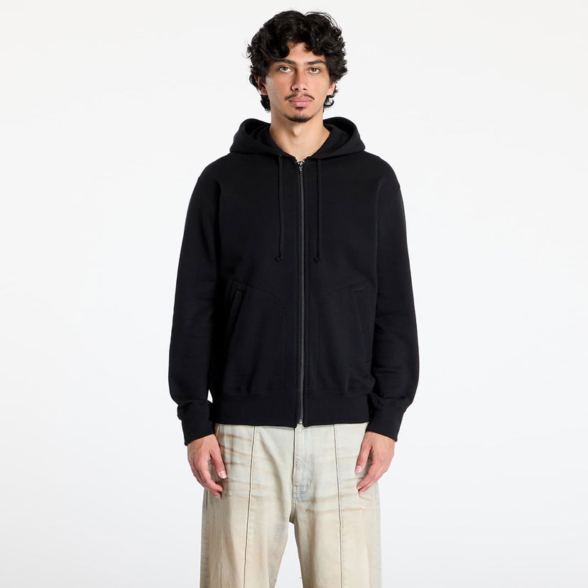 Pulover Comme des Garçons Comme des Garçons PLAY Full-Zip Hoodie Črna | AX-T342 BLACK