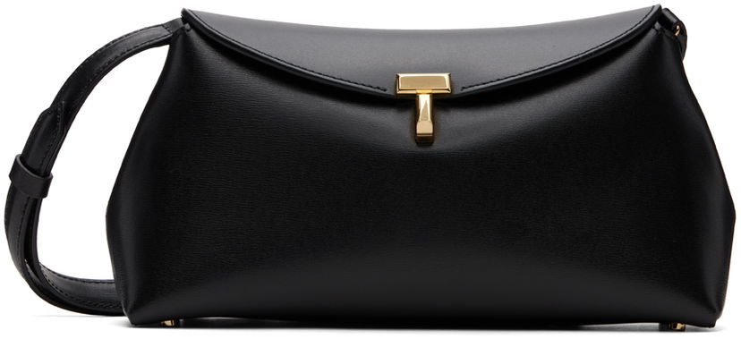 Torbica TOTEME TOTEME T-Lock Shoulder Bag Črna | 234-WLGBG419-LE0025