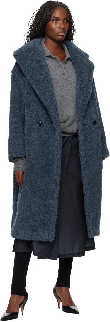 Plašči Max Mara Zebra Coat Modra | 2421016152600 MM10506, 4