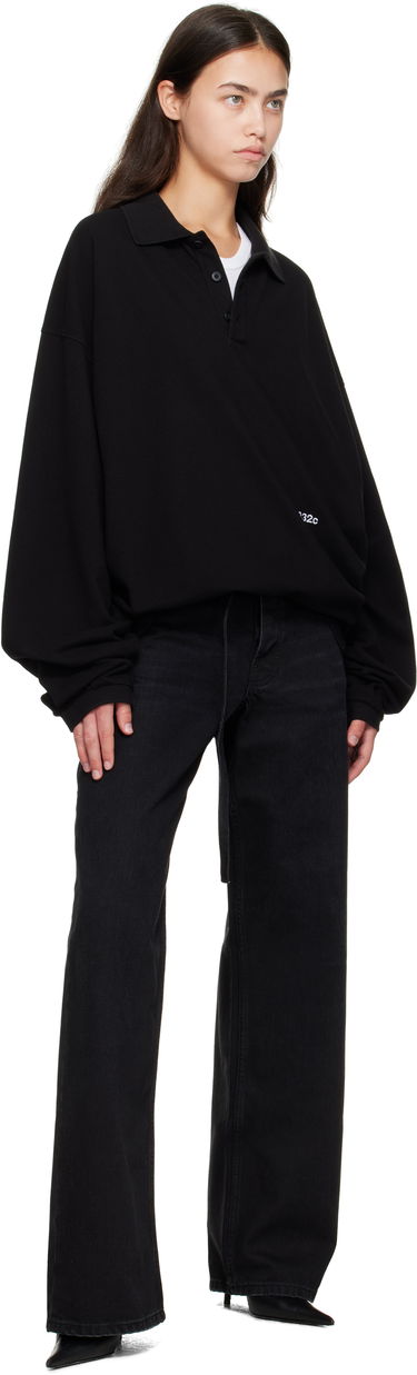 Polo majica 032C Speed Devil Long Sleeve Polo Črna | F25-URC-0479-050-W, 3