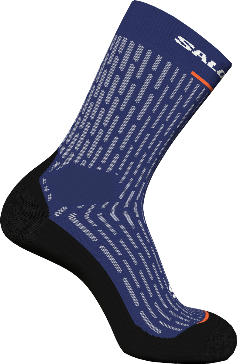 Nogavice Salomon ULTRA GLIDE CREW Modra | lc2372500