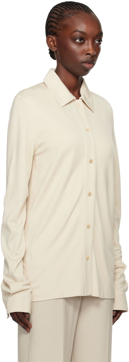 Srajce TOTEME TOTEME Button Shirt Bež | 242-WRT1723-FB0161, 1