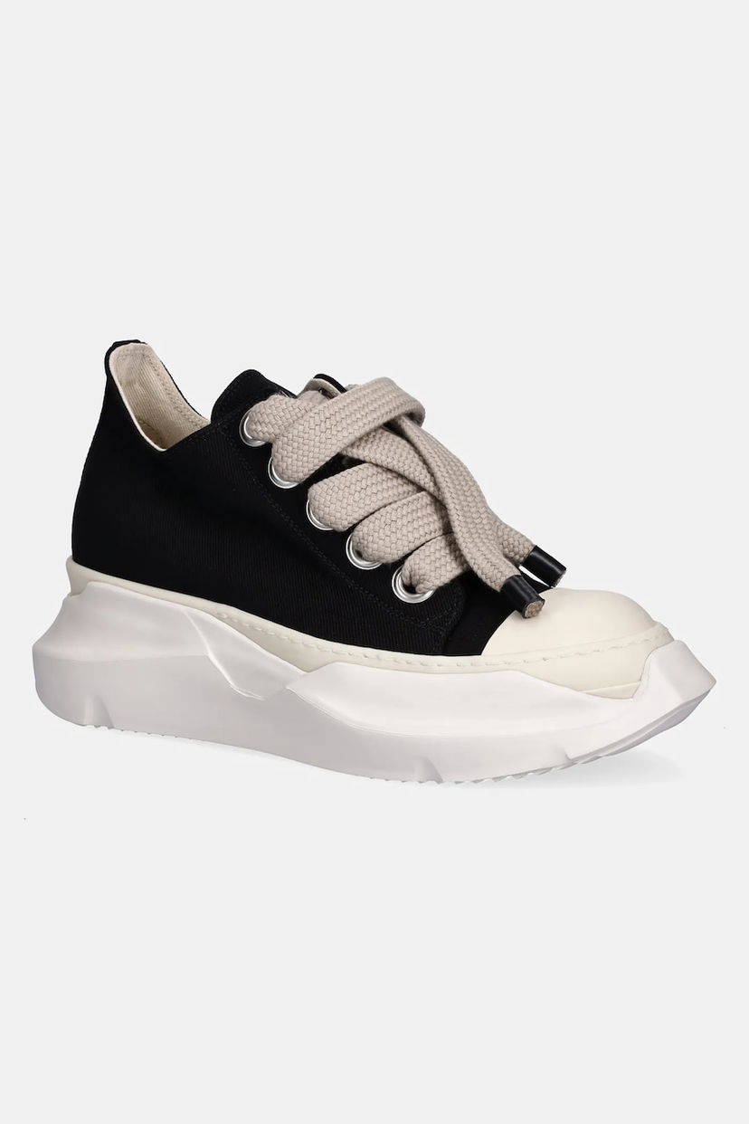 Superge in čevlji Rick Owens Rick Owens DRKSHDW Jumbolace Abstract Low Črna | DU02E7845.DOW2