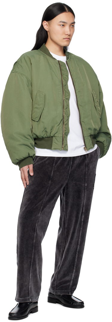 Trenirka AAPE by A Bathing Ape AAPE by A Bathing Ape Injection Velour Sweatpants Črna | AAPPTMC623XXNBKL, 3