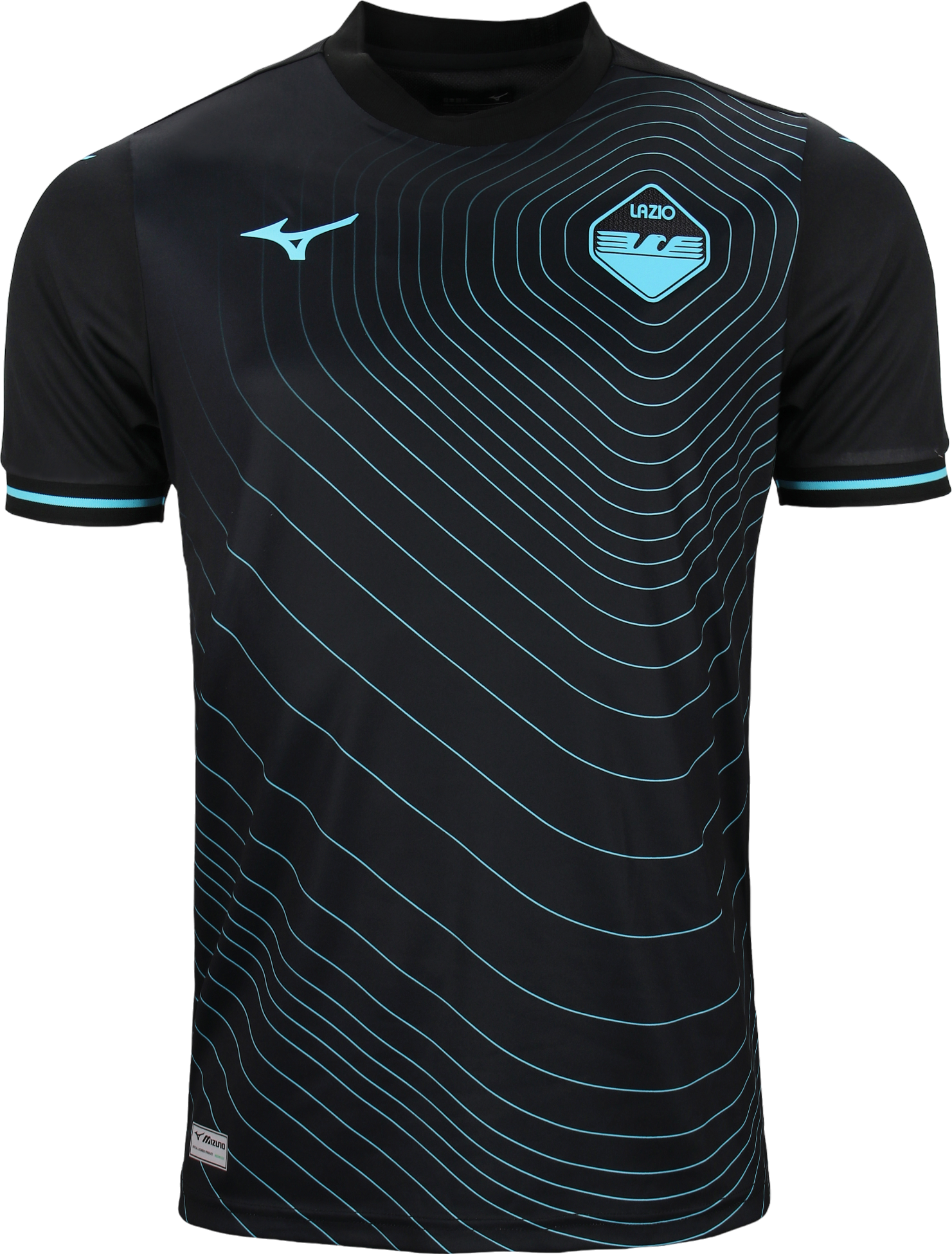 Dres Mizuno Mizuno Lazio Roma 3rd Jersey 2024/2025 Črna | p2gabx09-09, 0