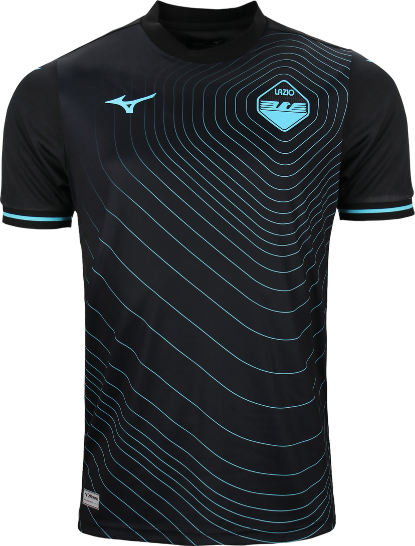 Dres Mizuno Mizuno Lazio Roma 3rd Jersey 2024/2025 Črna | p2gabx09-09