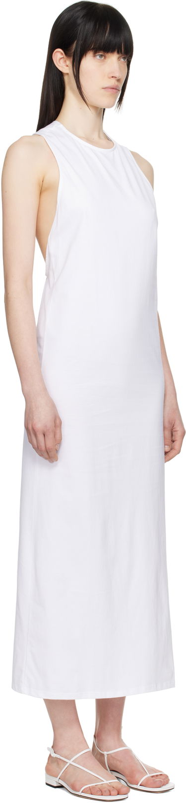 Obleke Loulou de Saison Loulou de Saison Rayna Midi Dress Rdeča | RAYNA, 4