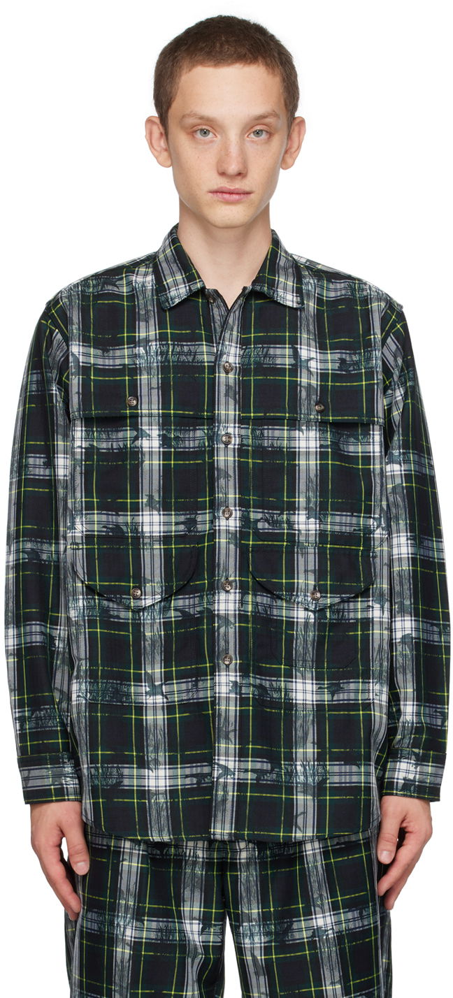 Srajce BEAMS BEAMS PLUS Adventure Plaid Shirt Zelena | 38110268791