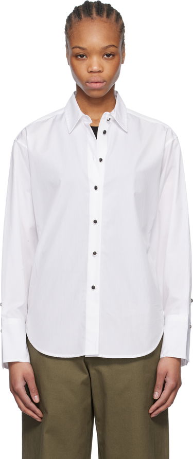 Srajce rag & bone Rag & Bone Eve Button-Up Shirt Bela | WAW24HA0014601, 0