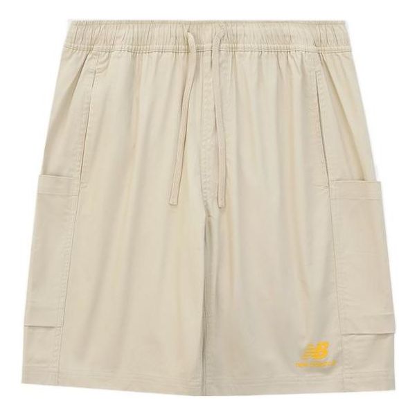 Kratke hlače New Balance Cargo Shorts Bež | AMS22358-LGB
