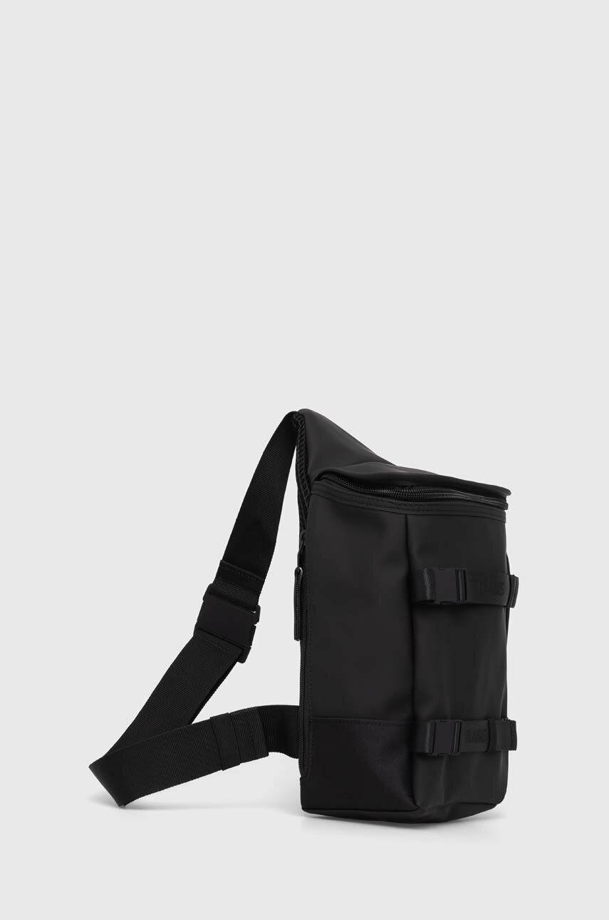 Torbice za okoli pasu Rains Rains Backpack Small Smooth Črna | 14560.01, 1