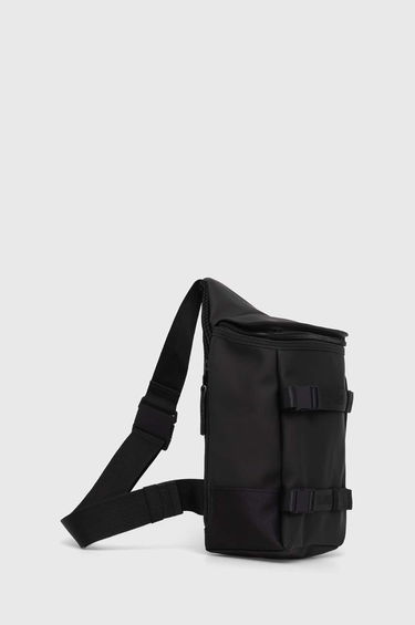 Torbice za okoli pasu Rains Rains Backpack Small Smooth Črna | 14560.01, 1