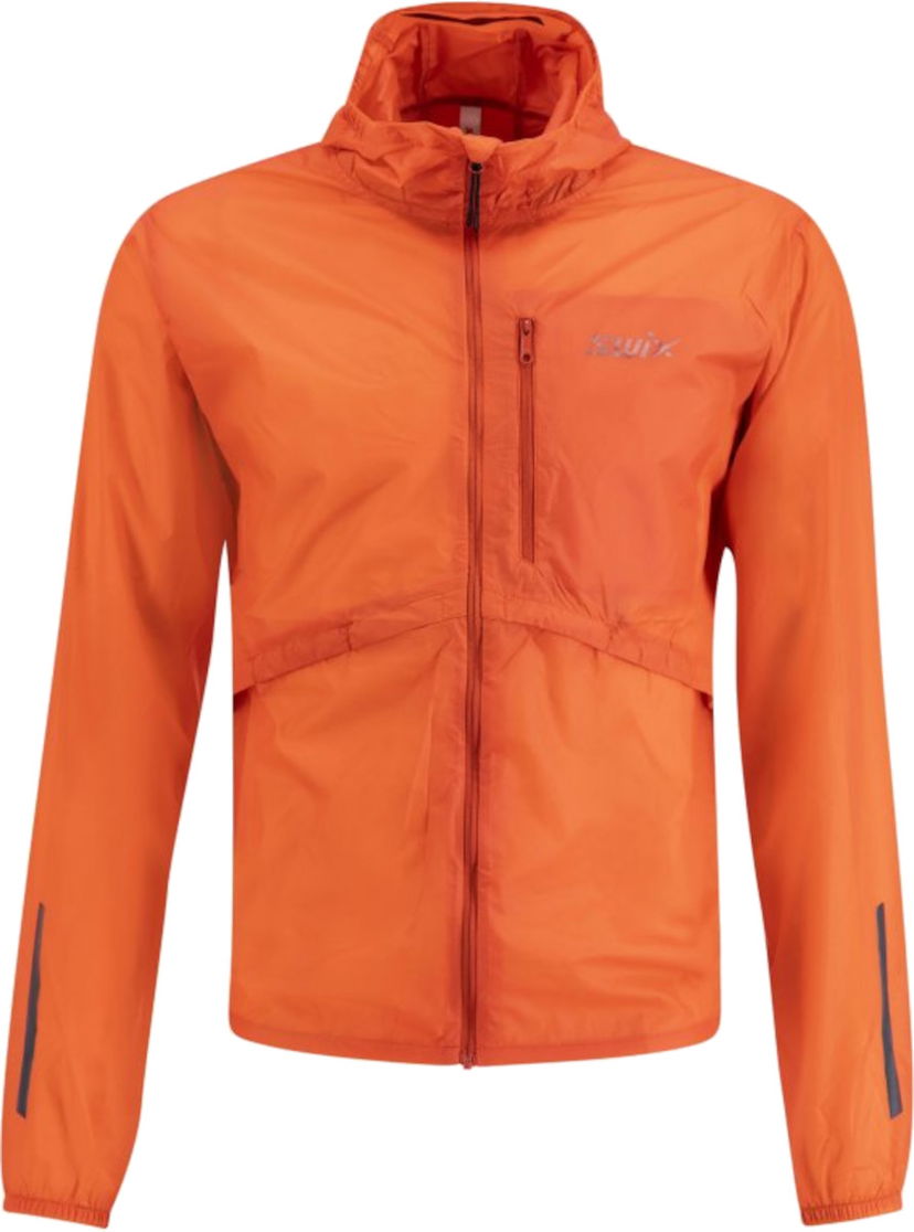 Vetrovka SWIX Swix Pace Wind Light Hooded Jacket Oranžna | 10057-23-99903