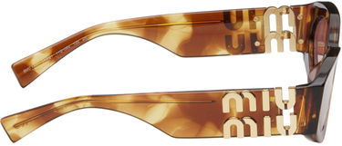 Sončna očala Miu Miu Miu Miu Glimpse Oval Sunglasses Rjava | 0MU 11WS 8056262086797, 1