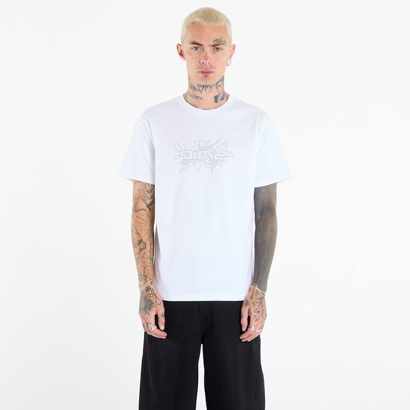 Majica Dime Dime Glyph T-Shirt Bela | DIMEFA2567WHT