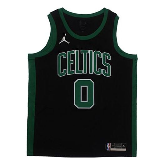 Dres Jordan Jordan NBA Boston Celtics Tatum #0 Fan Jersey Črna | CV9470-011
